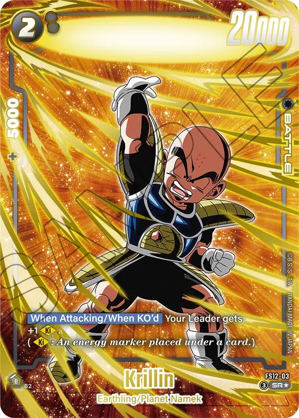 Krillin (FS12-03) (Gold) [Starter Deck EX: The Beat of Ki] | Devastation Store