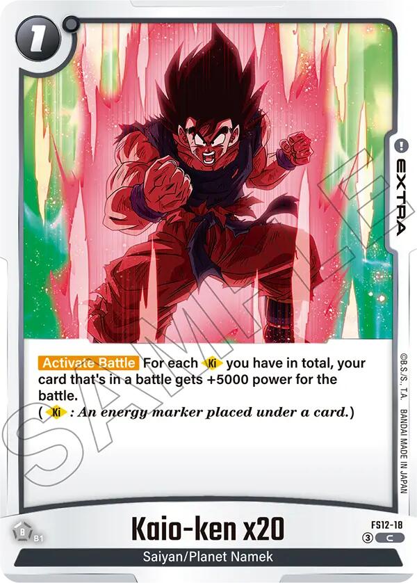 Kaio-ken x20 [Starter Deck EX: The Beat of Ki] | Devastation Store