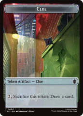 Clue // Rat Double-Sided Token [Teenage Mutant Ninja Turtles Commander Tokens] | Devastation Store