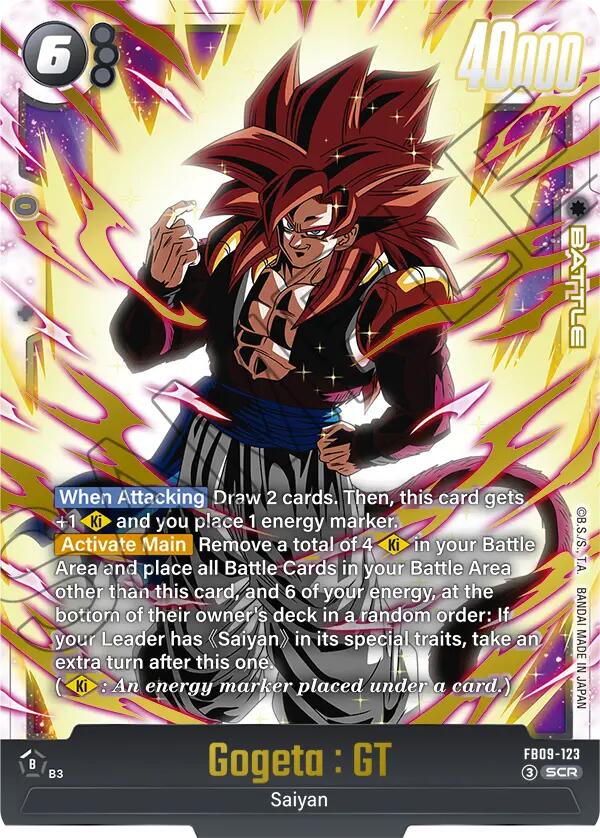 Gogeta : GT (FB09-123) [Dual Evolution] | Devastation Store