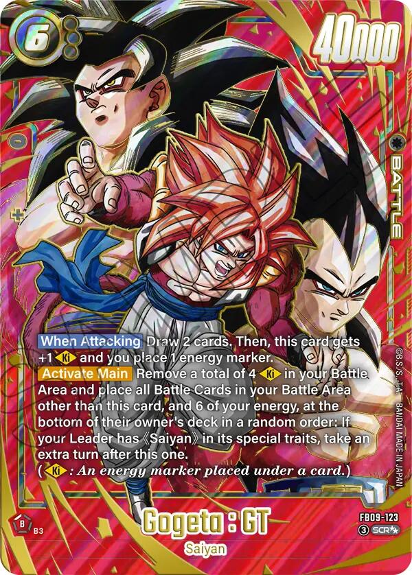 Gogeta : GT (FB09-123) (Super Alternate Art) [Dual Evolution] | Devastation Store
