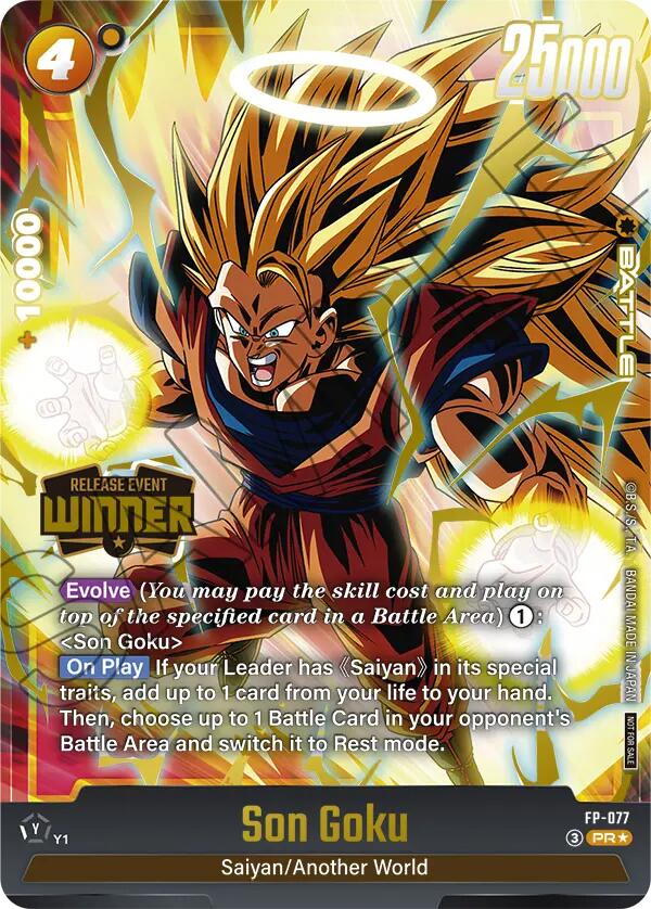 Son Goku (FP-077) (Release Event Winner) [Fusion World Promotion Cards] | Devastation Store