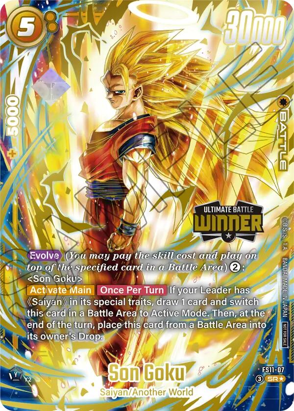 Son Goku (FS11-07) (Ultimate Battle 2026 Vol.1 Winner) [Fusion World Tournament Cards] | Devastation Store
