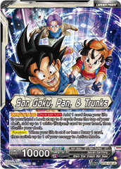 Son Goku, Pan, & Trunks // Son Goku, Pan, & Trunks, Exciting Adventures (BT30-108) [Three Glorious Fighters] | Devastation Store