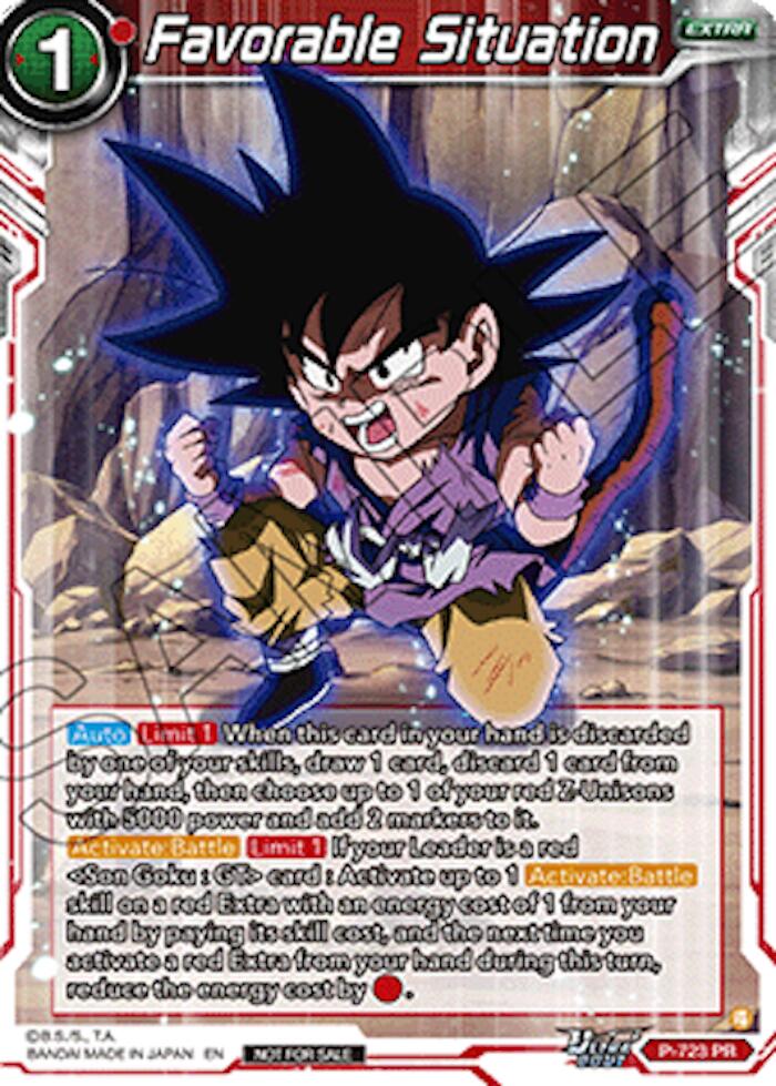 Favorable Situation (Ultra-Bout Series Tournament Pack Vol.2) (P-723) [Tournament Promotion Cards] | Devastation Store