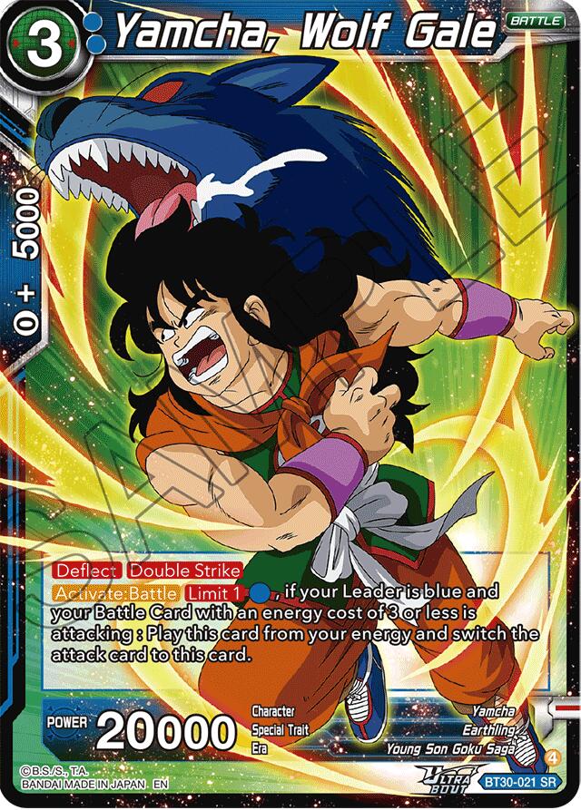 Yamcha, Wolf Gale (BT30-021) [Three Glorious Fighters] | Devastation Store