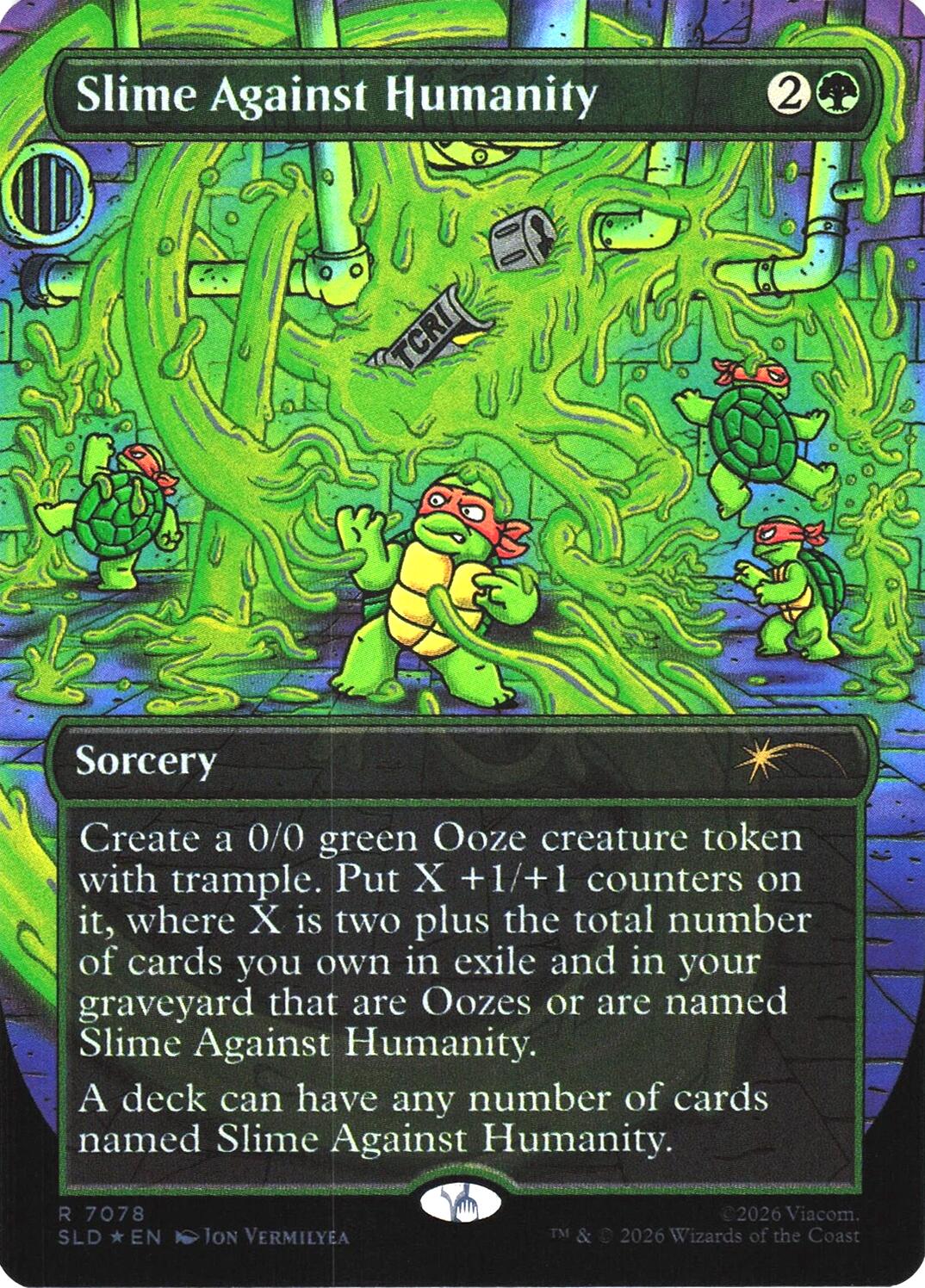 Slime Against Humanity (7078) [Secret Lair Drop Series] | Devastation Store