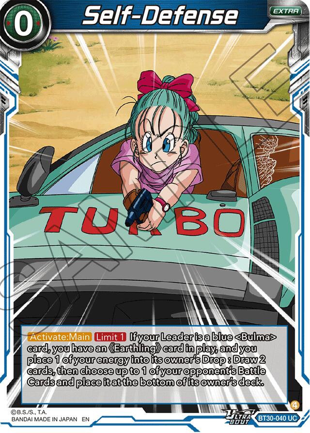 Self-Defense (BT30-040) [Three Glorious Fighters] | Devastation Store