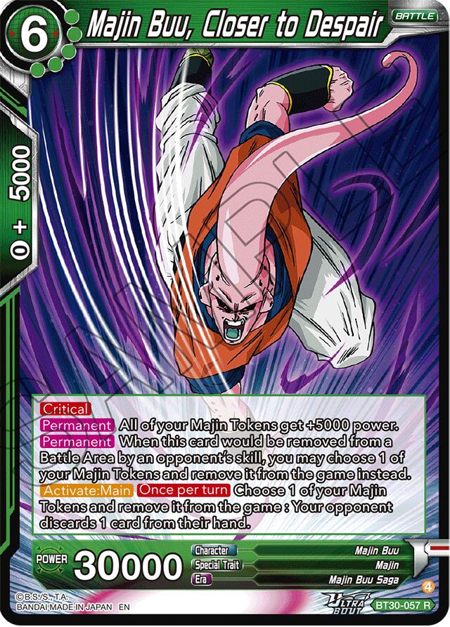 Majin Buu, Closer to Despair (BT30-057) [Three Glorious Fighters] | Devastation Store