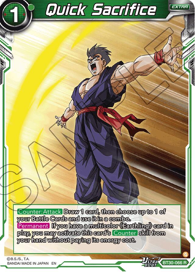 Quick Sacrifice (BT30-066) [Three Glorious Fighters] | Devastation Store