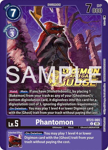 Phantomon [BT23-065] (Judge Pack 9) [Hackers' Slumber] | Devastation Store