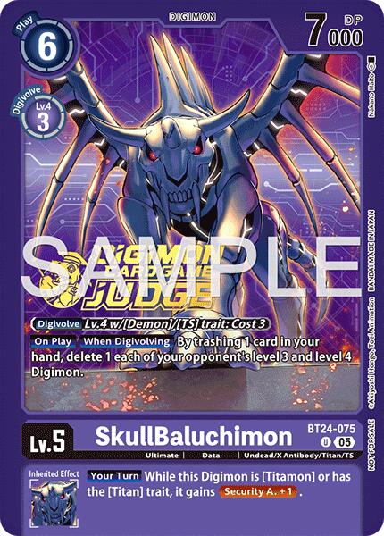 SkullBaluchimon [BT24-075] (Judge Pack 9) [Time Stranger] | Devastation Store