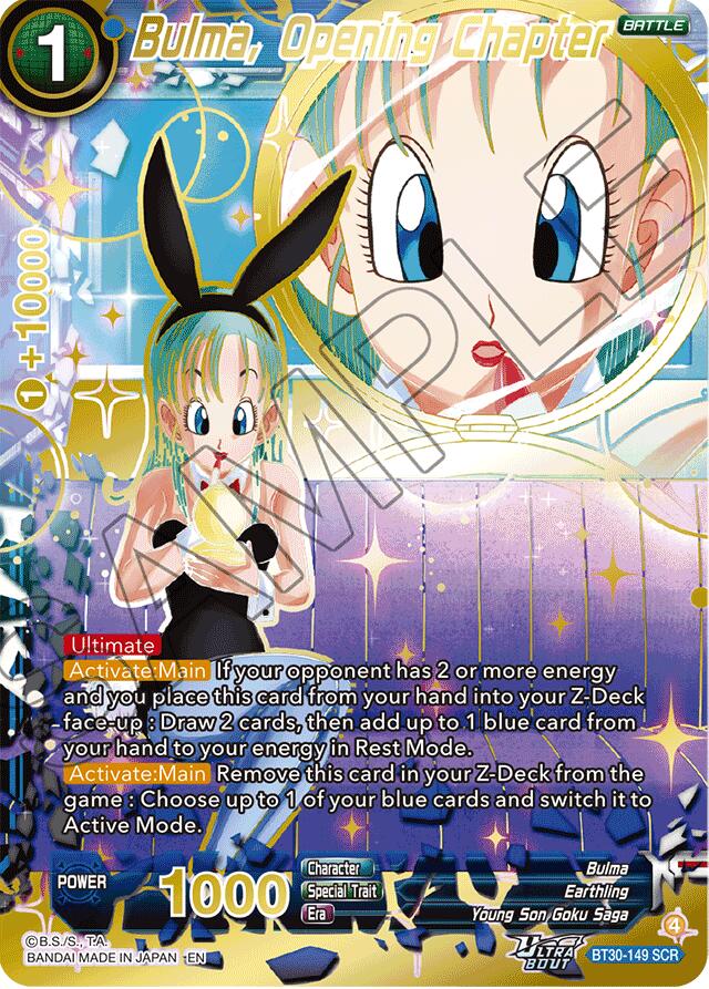 Bulma, Opening Chapter (SCR) (BT30-149) [Three Glorious Fighters] | Devastation Store