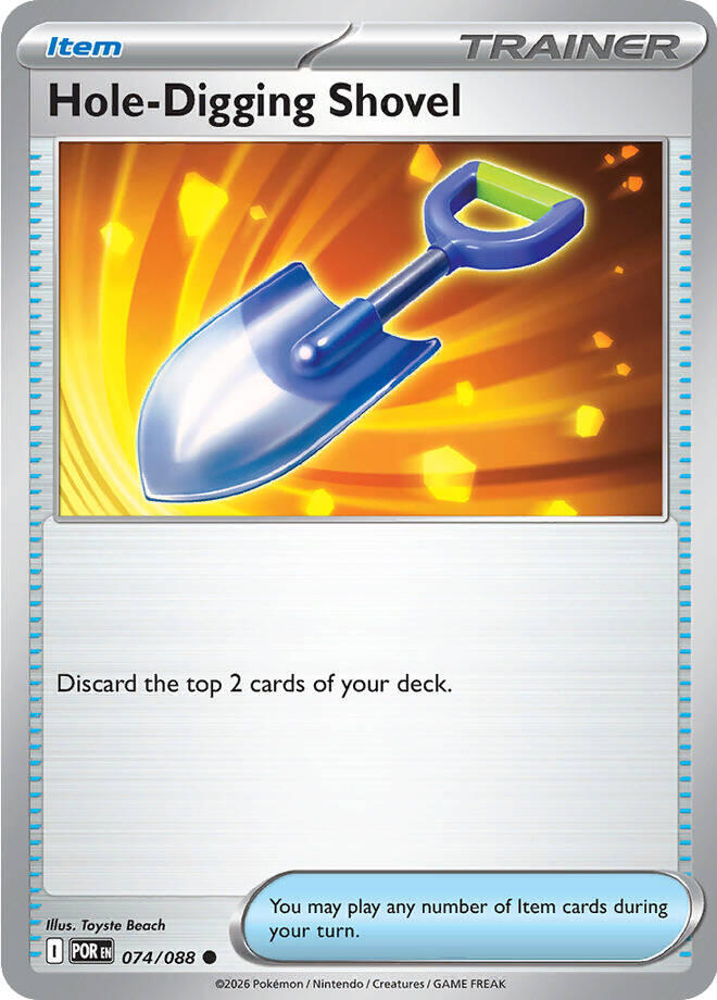 Hole-Digging Shovel (074/088) [Mega Evolution: Perfect Order] | Devastation Store