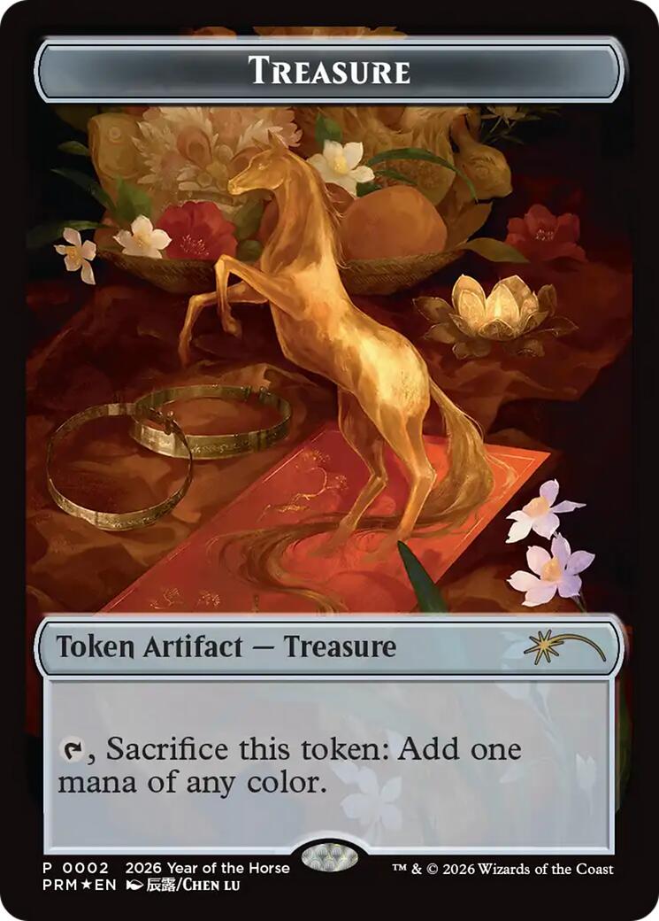 Treasure Token (Year of the Horse 2026) [Standard Showdown Promos] | Devastation Store