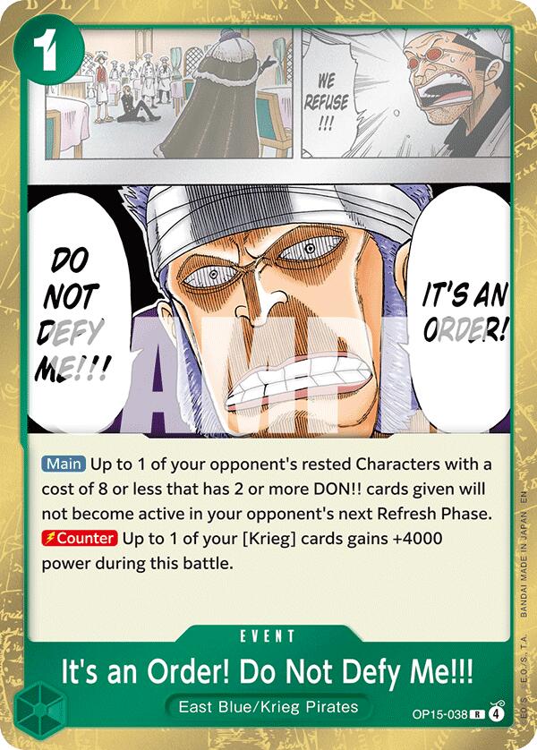 It's an Order! Do Not Defy Me!!! [Adventure on Kami's Island] | Devastation Store