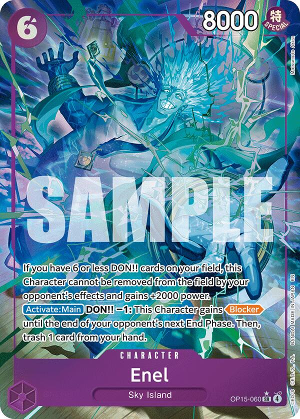 Enel (Alternate Art) [Adventure on Kami's Island] | Devastation Store