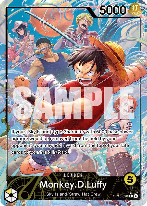 Monkey.D.Luffy (Alternate Art) [Adventure on Kami's Island] | Devastation Store