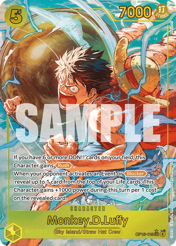 Monkey.D.Luffy (Alternate Art) [Adventure on Kami's Island] | Devastation Store