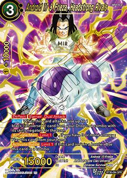 Android 17 & Frieza, Headstrong Rivals (SPR) (BT30-094) [Three Glorious Fighters] | Devastation Store