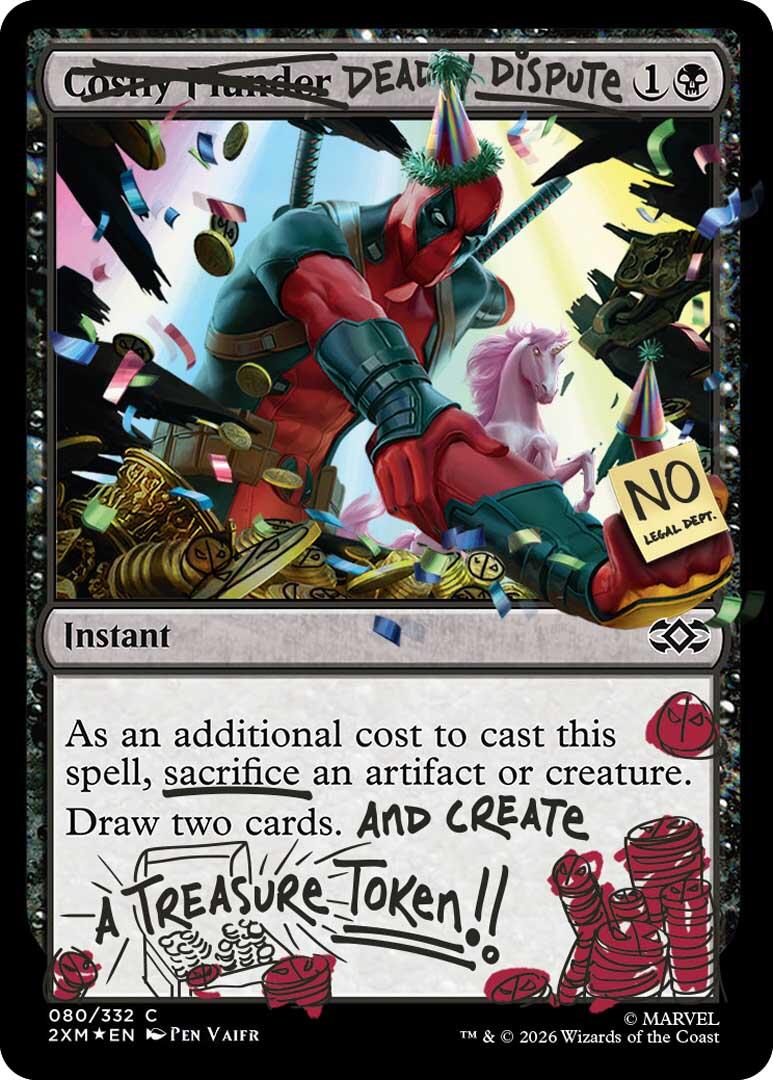 Deadly Dispute (080) (Pool Party Foil) [Secret Lair Drop Series] | Devastation Store