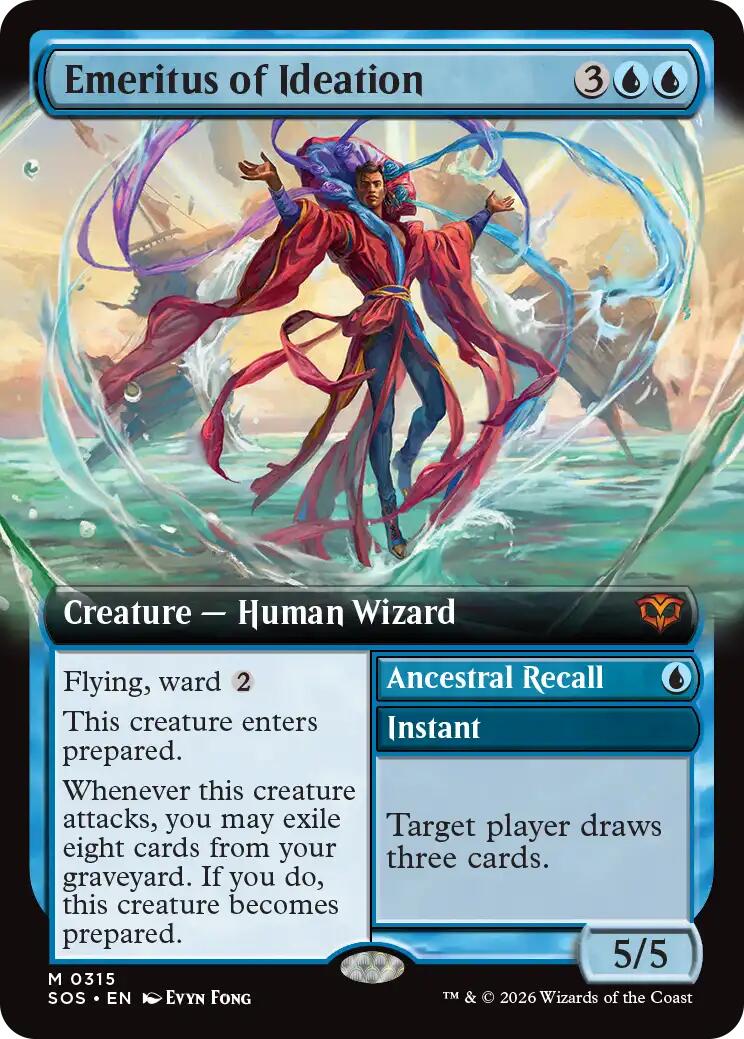 Emeritus of Ideation (Extended Art) [Secrets of Strixhaven] | Devastation Store