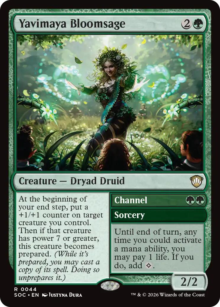 Yavimaya Bloomsage [Secrets of Strixhaven Commander] | Devastation Store
