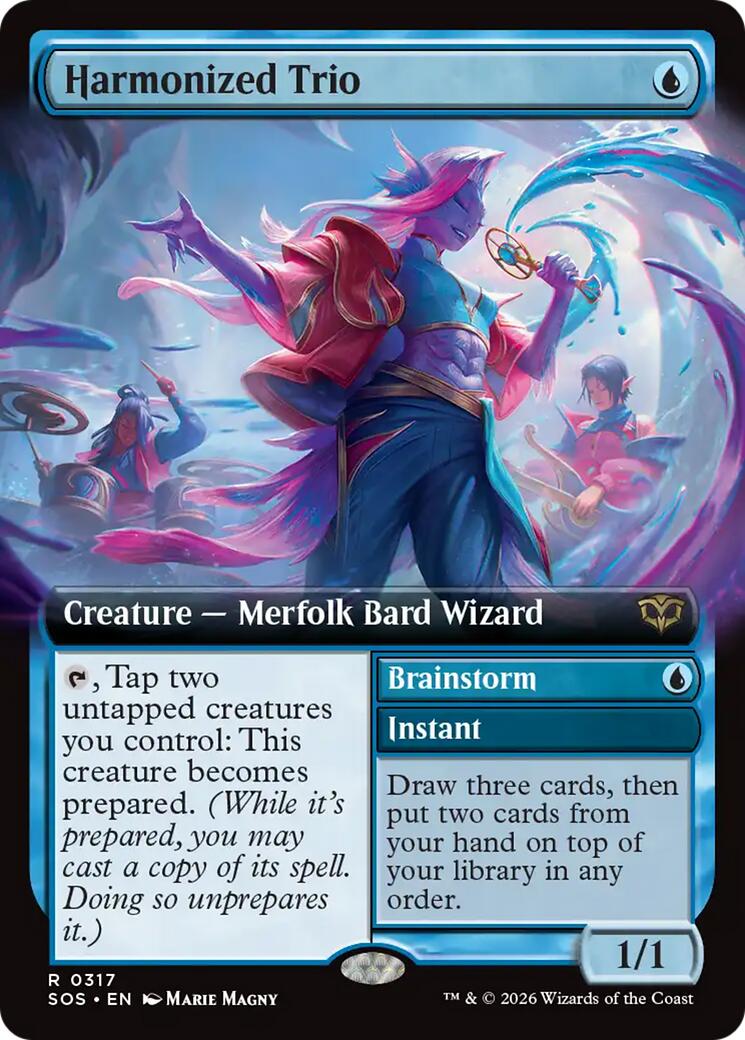 Harmonized Trio (Extended Art) [Secrets of Strixhaven] | Devastation Store