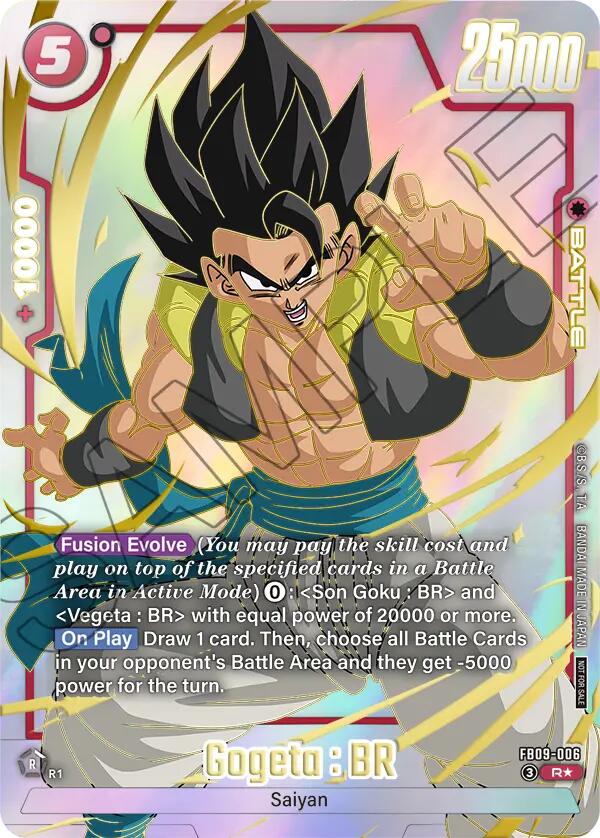 Gogeta : BR (FB09-006) (Limited Pack 26-27 WAVE1) [Fusion World Tournament Cards] | Devastation Store