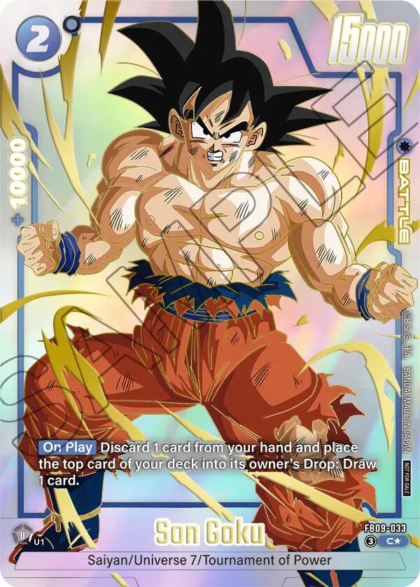 Son Goku (FB09-033) (Limited Pack 26-27 WAVE1) [Fusion World Tournament Cards] | Devastation Store