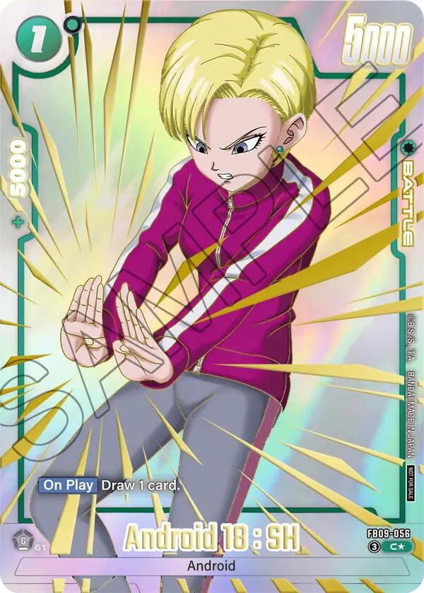 Android 18 : SH (Limited Pack 26-27 WAVE1) [Fusion World Tournament Cards] | Devastation Store