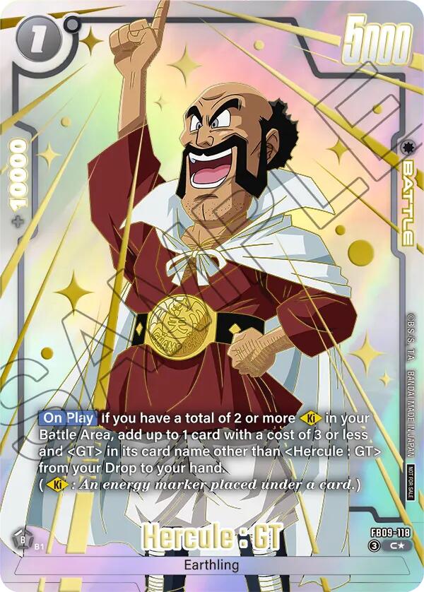 Hercule : GT (Limited Pack 26-27 WAVE1) [Fusion World Tournament Cards] | Devastation Store