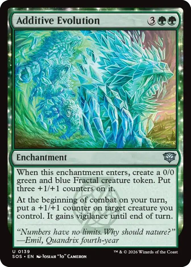 Additive Evolution [Secrets of Strixhaven] | Devastation Store
