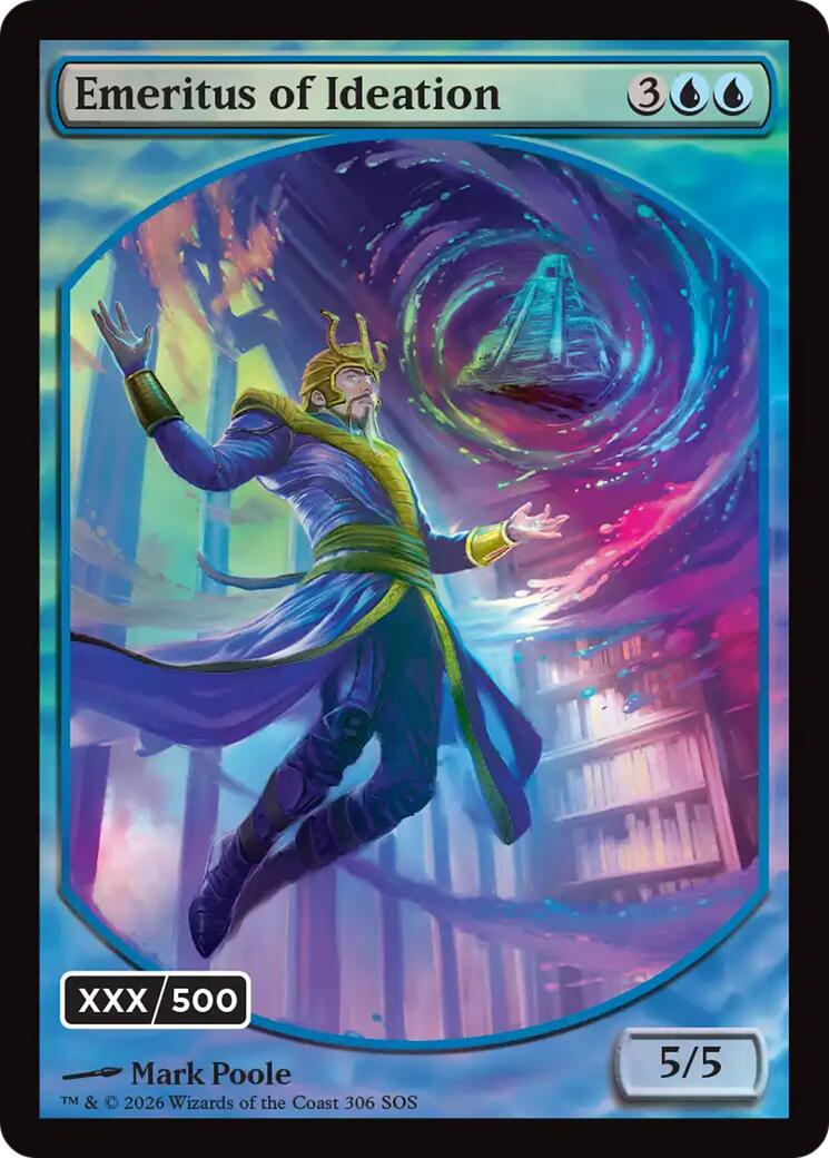 Emeritus of Ideation (Serial Numbered) [Secrets of Strixhaven] | Devastation Store