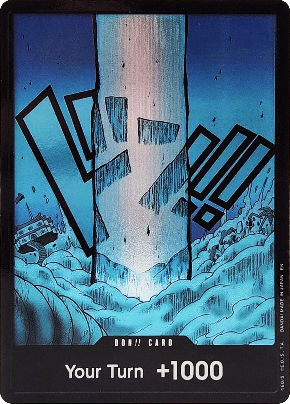 DON!! Card (Enel Lightning) (Double Pack Set Vol. 10) [Adventure on Kami's Island] | Devastation Store