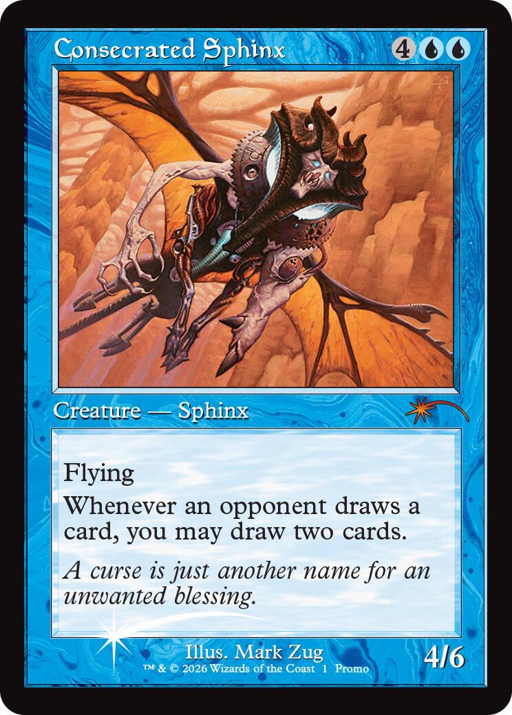 Consecrated Sphinx (Retro Frame) [MagicFest 2025] | Devastation Store