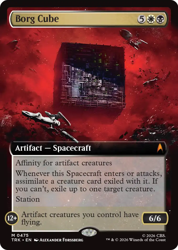 Borg Cube (Extended Art) [Star Trek] | Devastation Store