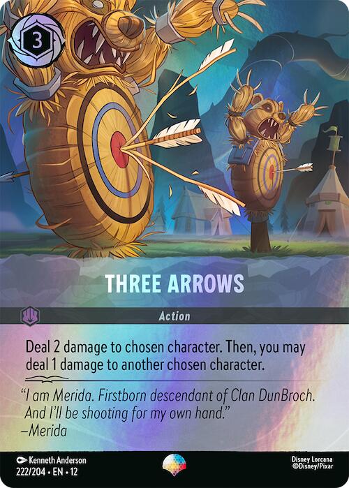 Three Arrows (Epic) (222/204) [Wilds Unknown] | Devastation Store