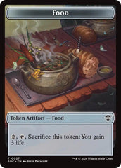 Food // City's Blessing Double-Sided Token [Secrets of Strixhaven Commander Tokens] | Devastation Store