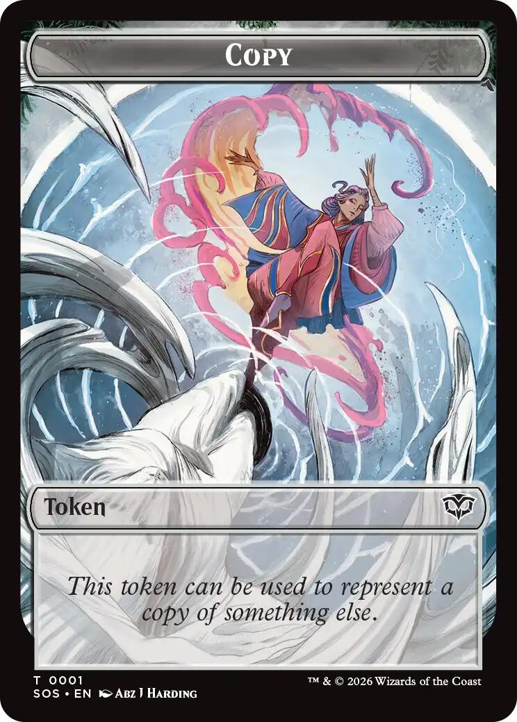Elemental (0019) // Copy Double-Sided Token [Secrets of Strixhaven Commander Tokens] | Devastation Store