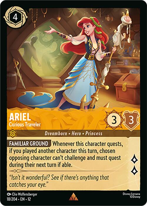 Ariel - Curious Traveler (18/204) [Wilds Unknown] | Devastation Store