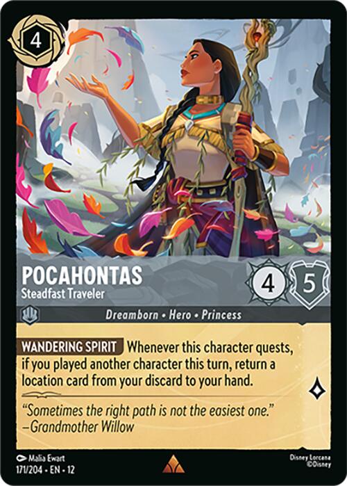 Pocahontas - Steadfast Traveler (171/204) [Wilds Unknown] | Devastation Store