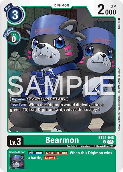 Bearmon [BT25-048] - BT25-048 [Dual Revolution] | Devastation Store
