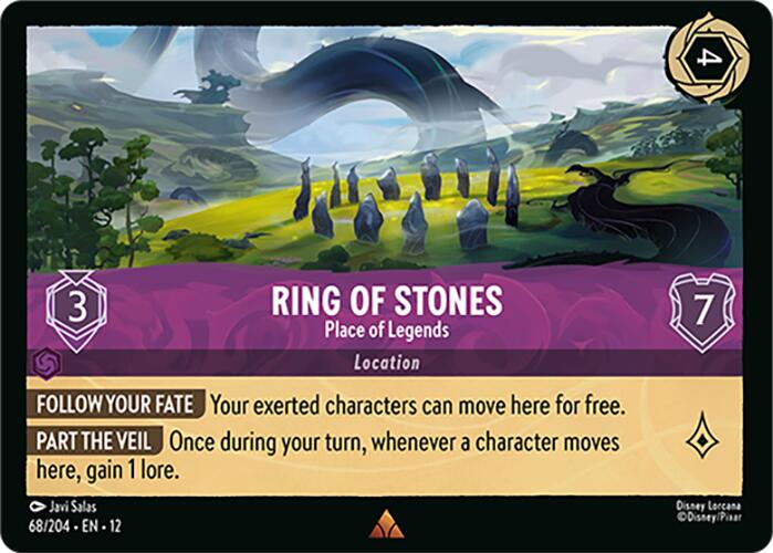 Ring of Stones - Place of Legends (68/204) [Wilds Unknown] | Devastation Store