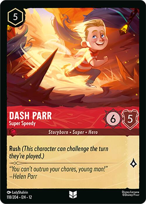 Dash Parr - Super Speedy (118/204) [Wilds Unknown] | Devastation Store