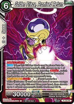 Golden Frieza, Promised Return (Deluxe Pack 2026 Vol.1) (P-720) [Tournament Promotion Cards] | Devastation Store