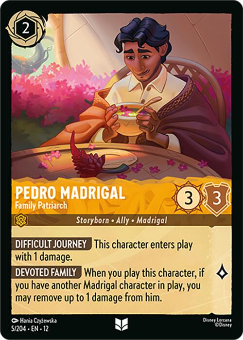 Pedro Madrigal - Family Patriarch (5/204) [Wilds Unknown] | Devastation Store