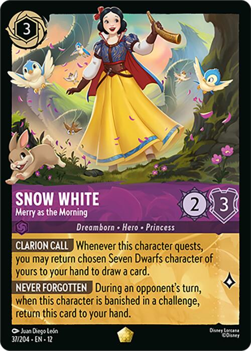 Snow White - Merry as the Morning (37/204) [Wilds Unknown] | Devastation Store