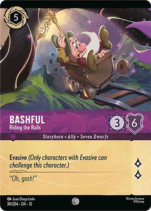 Bashful - Riding the Rails (Foil) (39/204) [Wilds Unknown] | Devastation Store