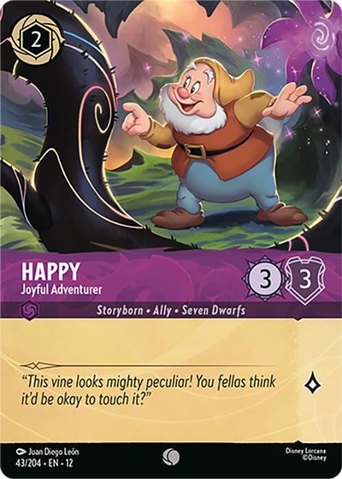 Happy - Joyful Adventurer (Foil) (43/204) [Wilds Unknown] | Devastation Store
